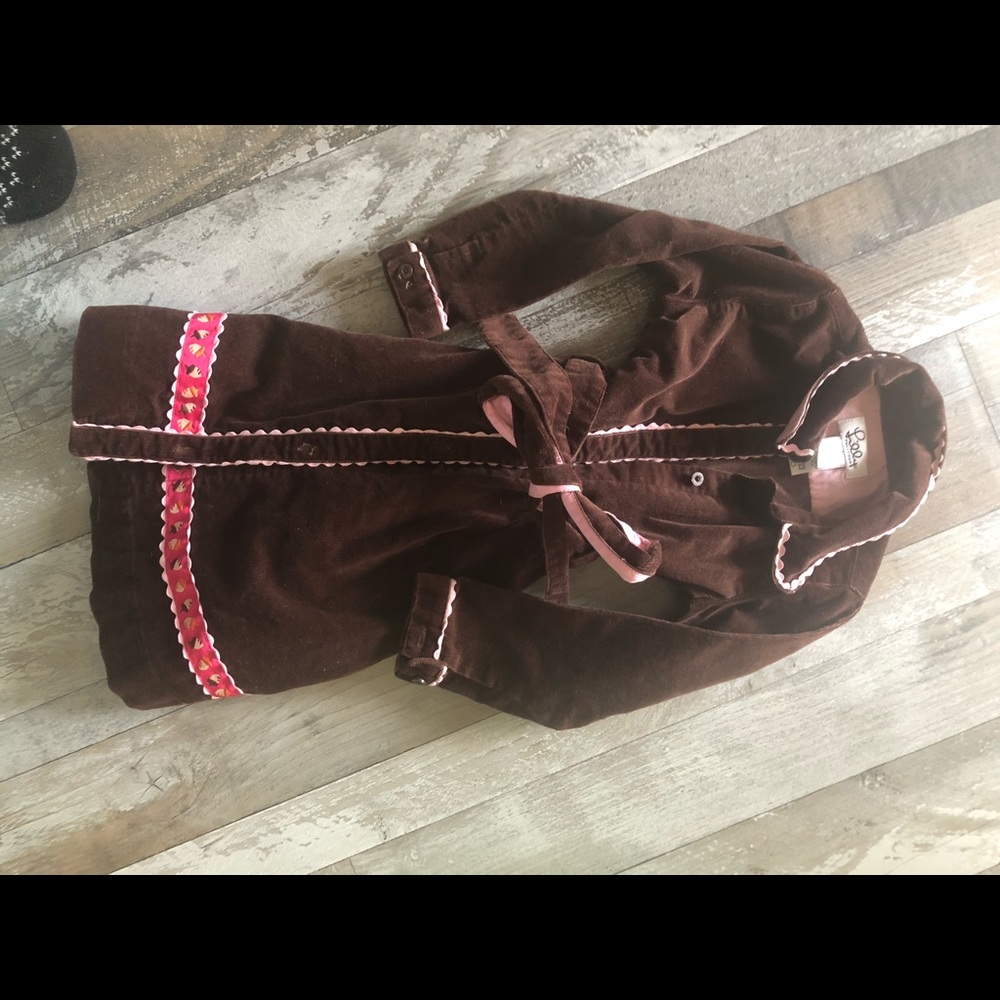 EUC Lilly Pulitzer Girls Dress Coat